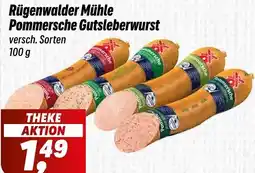 Simmel Rügenwalder Mühle Pommersche Gutsleberwurst Angebot