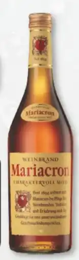 trinkgut Mariacron Weinbrand Angebot