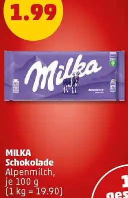 PENNY MILKA Schokolade Angebot