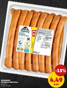 PENNY MÜHLENHOF XXL Wiener Würstchen Angebot