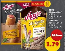 PENNY AOSTE Stickado-Brot oder Stickado Angebot
