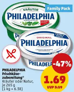 PENNY PHILADELPHIA Frischkäsezubereitung Angebot