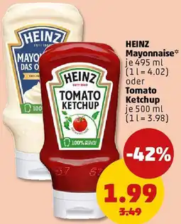 PENNY HEINZ Mayonnaise oder Tomato Ketchup Angebot