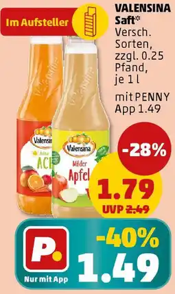 PENNY VALENSINA Saft Angebot
