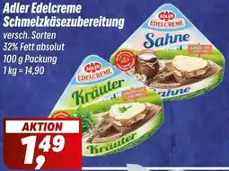 Simmel Adler Edelcreme Schmelzkäsezubereitung Angebot