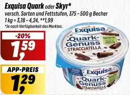 Simmel Exquisa Quark oder Skyr Angebot