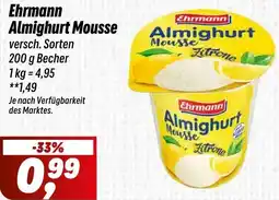 Simmel Ehrmann Almighurt Mousse Angebot