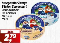 Simmel Striegistaler Zwerge 6 Ecken Camembert Angebot