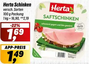 Simmel Herta Schinken Angebot