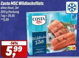 Simmel Costa MSC Wildlachsfilets Angebot