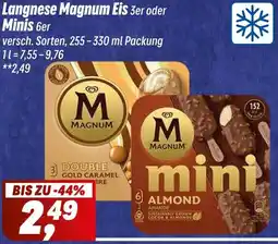 Simmel Langnese Magnum Eis oder Minis Angebot