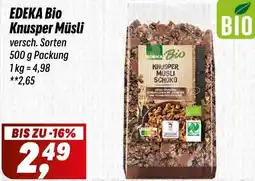 Simmel EDEKA Bio Knusper Müsli Angebot
