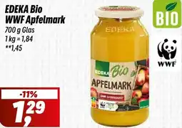 Simmel EDEKA Bio WWF Apfelmark Angebot