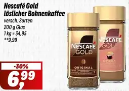 Simmel Nescafé Gold löslicher Bohnenkaffee Angebot