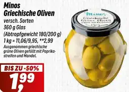 Simmel Minos Griechische Oliven Angebot