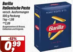 Simmel Barilla italienische Pasta Angebot