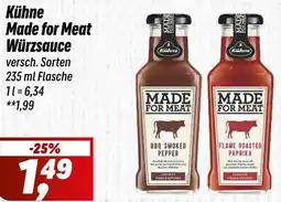 Simmel Kühne Made for Meat Würzsauce Angebot