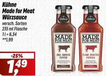Simmel Kühne Made for Meat Würzsauce Angebot
