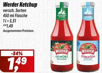 Simmel Werder Ketchup Angebot