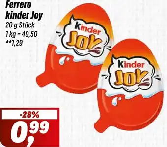 Simmel Ferrero kinder Joy Angebot