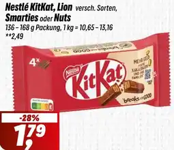 Simmel Nestlé KitKat, Lion, Smarties oder Nuts Angebot