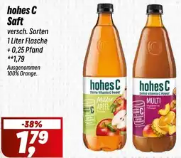 Simmel hohes C Saft Angebot