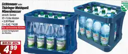 Simmel Lichtenauer oder Thüringer Waldquell Mineralwasser Angebot