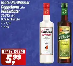 Simmel Echter Nordhäuser Doppelkorn oder Wildkräuter Angebot