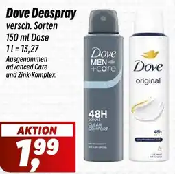 Simmel Dove Deospray Angebot