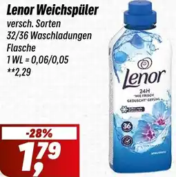 Simmel Lenor Weichspüler Angebot