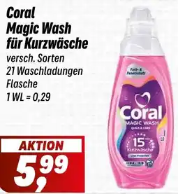 Simmel Coral Magic Wash für Kurzwäsche Angebot