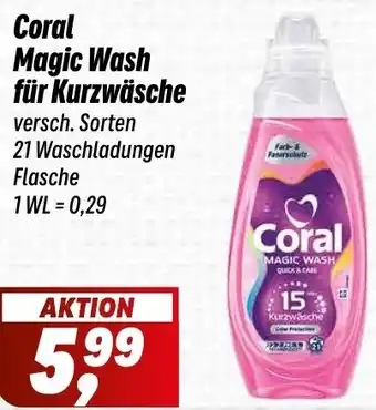 Simmel Coral Magic Wash für Kurzwäsche Angebot