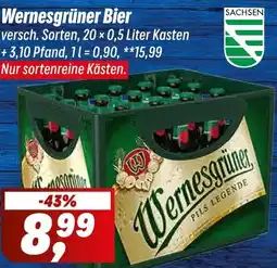 Simmel Wernesgrüner Bier Angebot