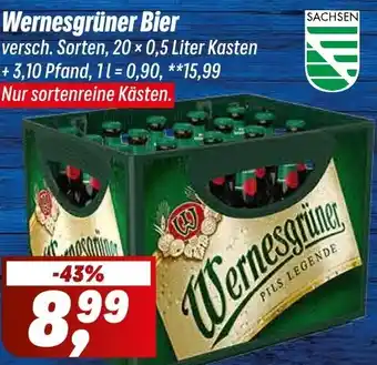 Simmel Wernesgrüner Bier Angebot