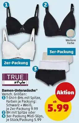 PENNY TRUE style Damen-Unterwäsche Angebot