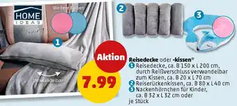 PENNY HOME IDEAS Living Reisedecke oder -kissen Angebot
