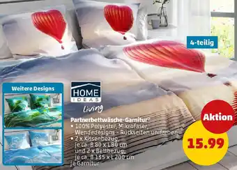 PENNY HOME IDEAS Living Partnerbettwäsche-Garnitur Angebot