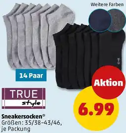 PENNY TRUE style Sneakersocken Angebot