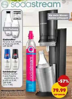 PENNY Sodastream Wassersprudler CRYSTAL Angebot