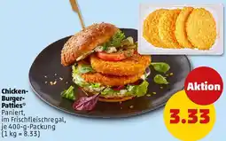 PENNY Chicken Burger Patties Angebot