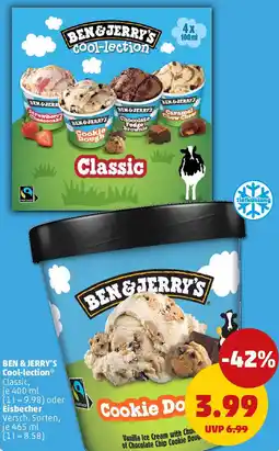 PENNY BEN & JERRY'S Cool-lection oder Eisbecher Angebot