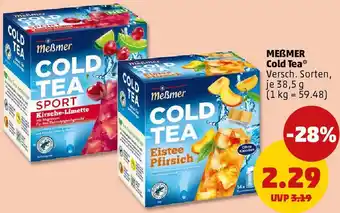 PENNY Meßmer Cold Tea Angebot