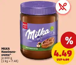 PENNY MILKA Haselnusscreme Angebot