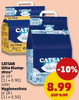 PENNY CATSAN Ultra Klumpstreu oder Hygienestreu Angebot