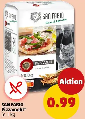 PENNY SAN FABIO Pizzamehl Angebot
