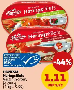 PENNY HAWESTA Heringsfilets Angebot