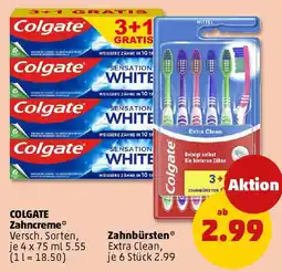 PENNY COLGATE Zahncreme oder Zahnbürsten Angebot