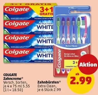 PENNY COLGATE Zahncreme oder Zahnbürsten Angebot