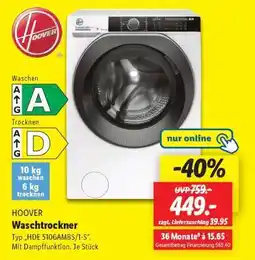 Lidl HOOVER Waschtrockner Angebot