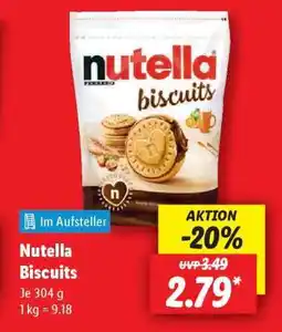 Lidl Nutella Biscuits Angebot
